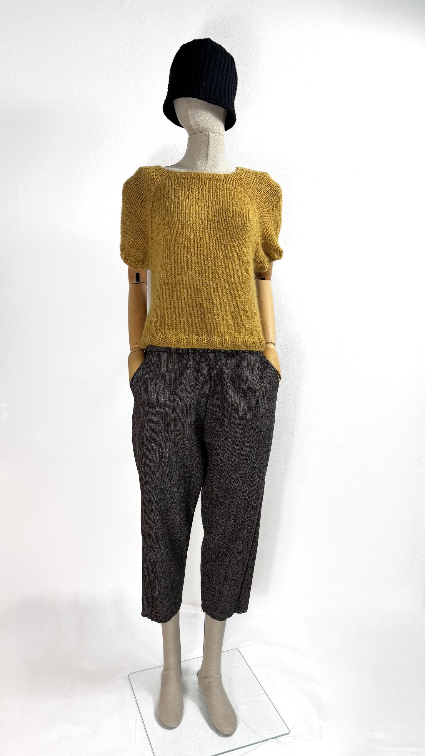 Pantaloni in tweed vintage