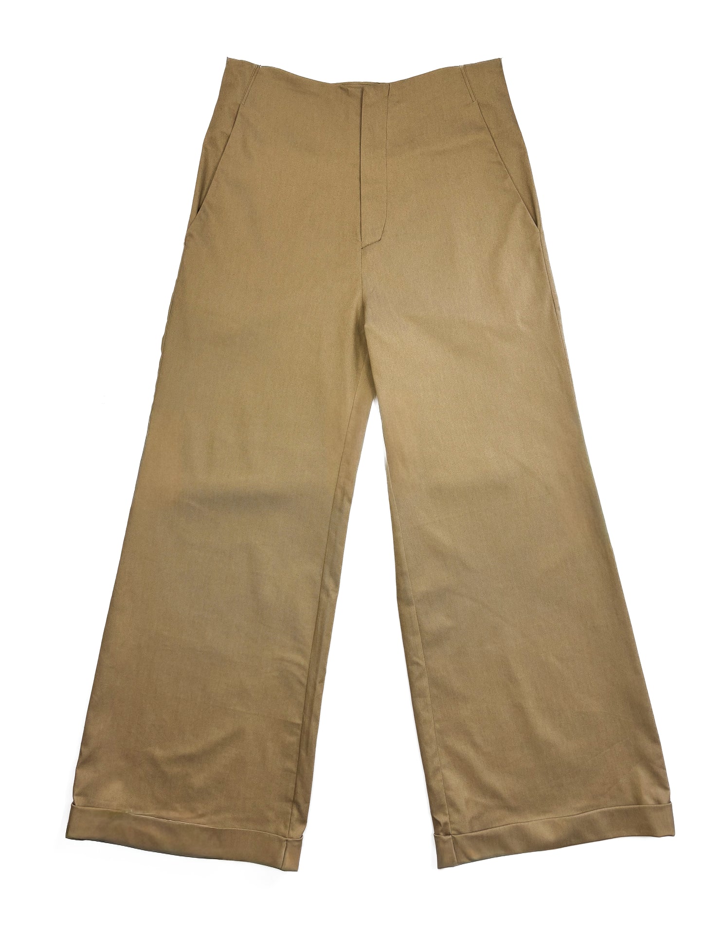 Pantaloni marinière in denim estivo