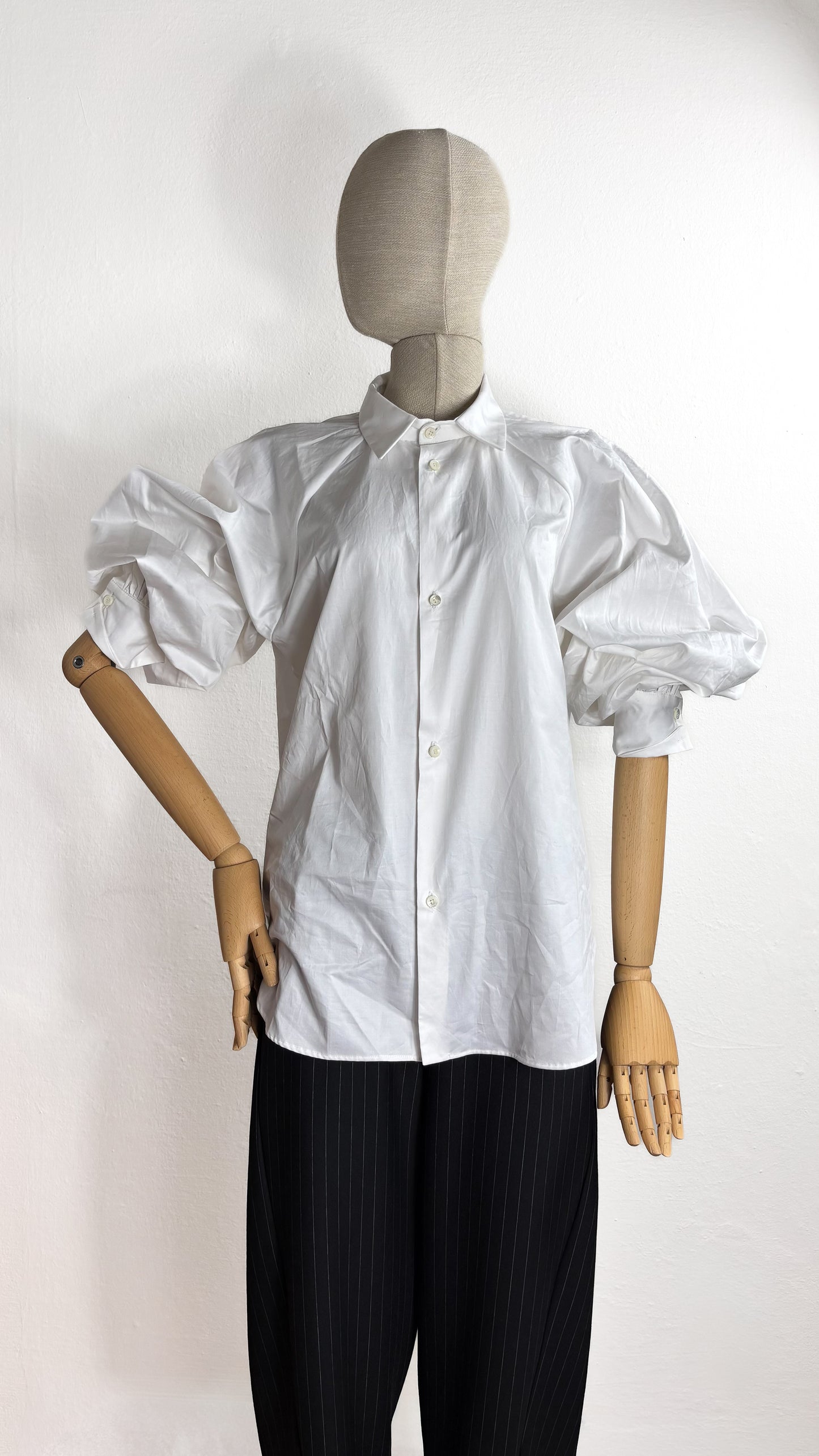 Camicia con manica raglan