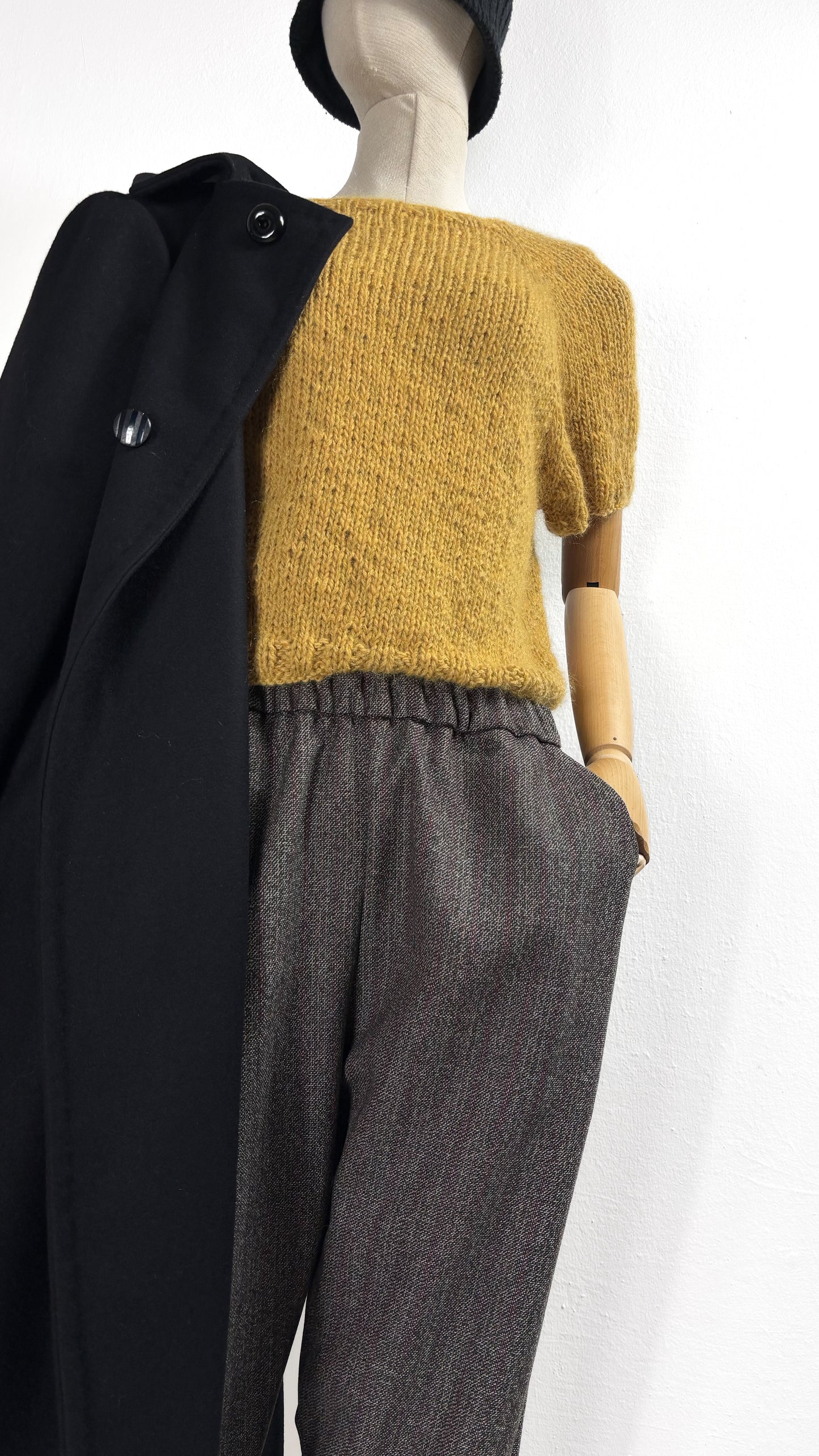 Pantaloni in tweed vintage