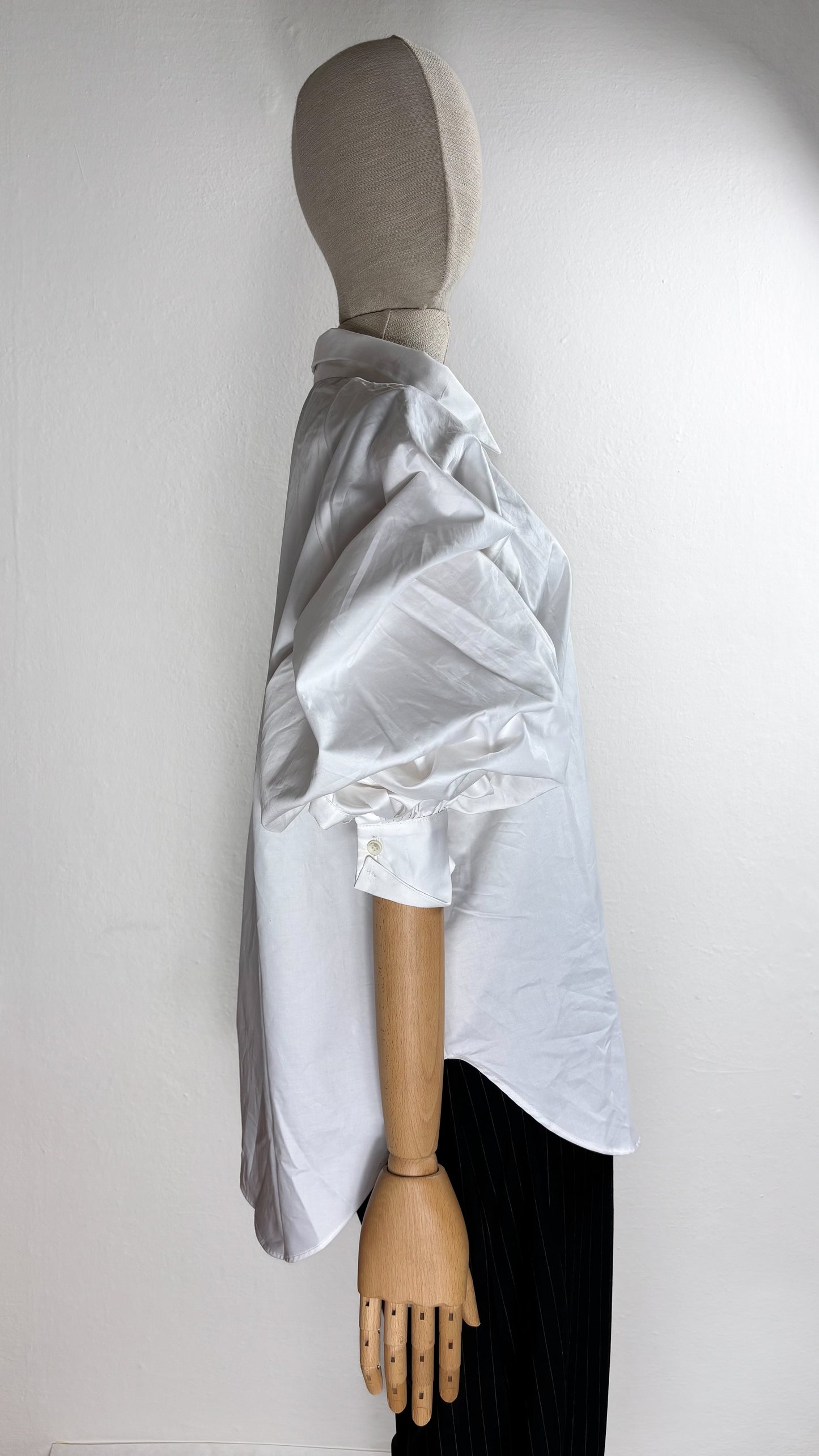 Camicia con manica raglan