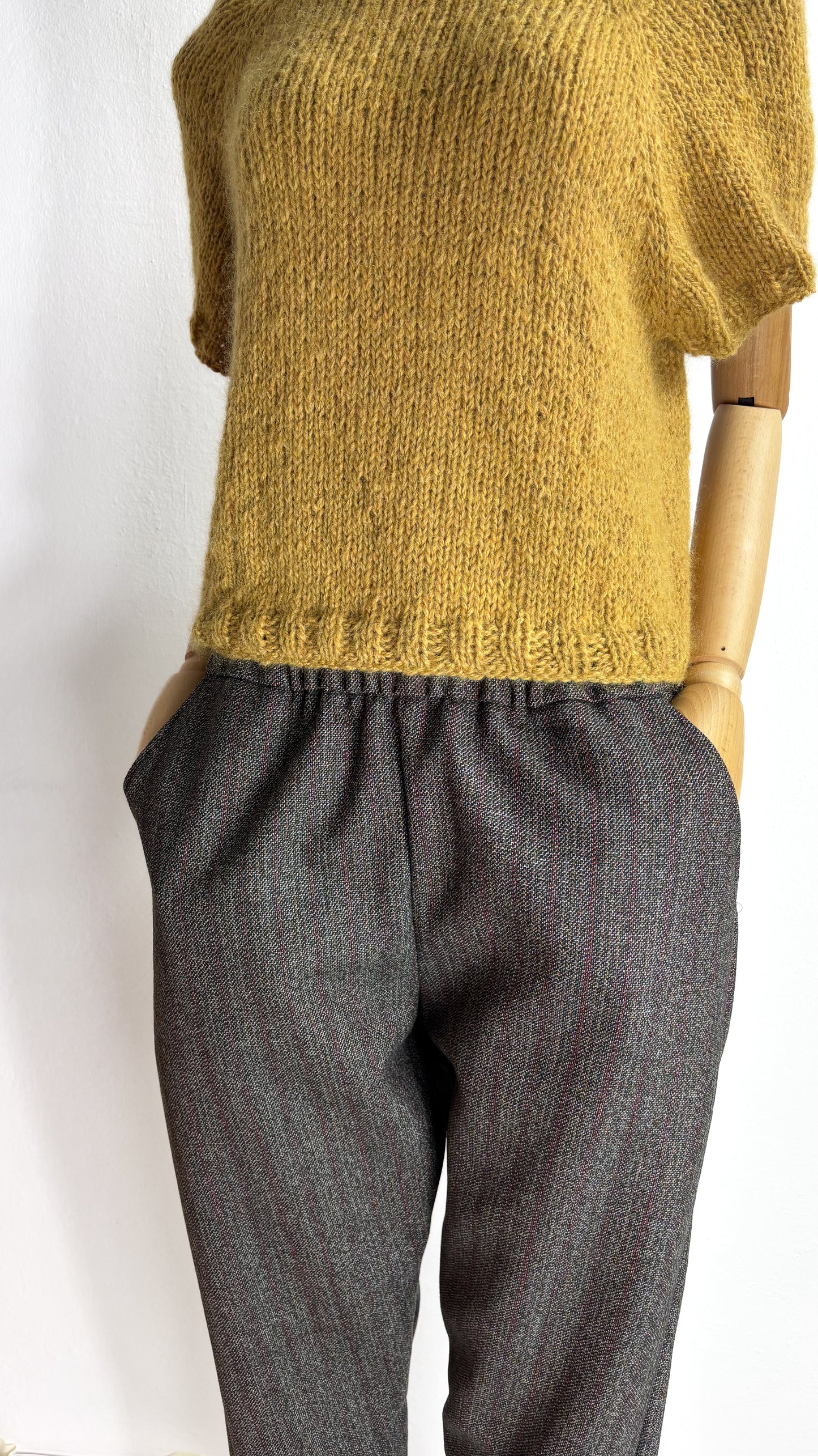 Pantaloni in tweed vintage