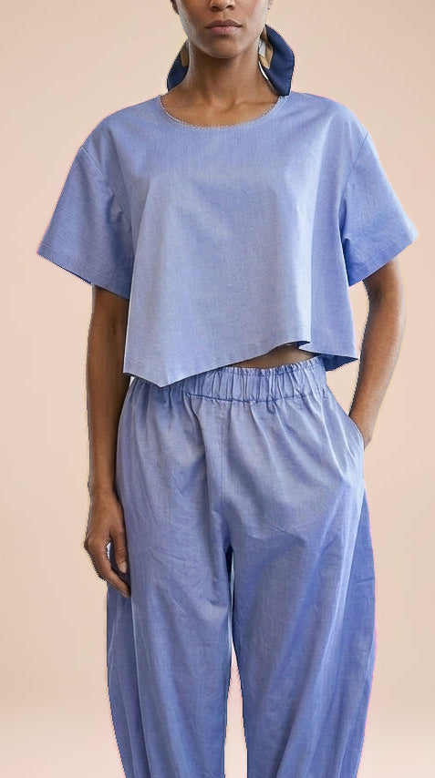 Blusa in cotone