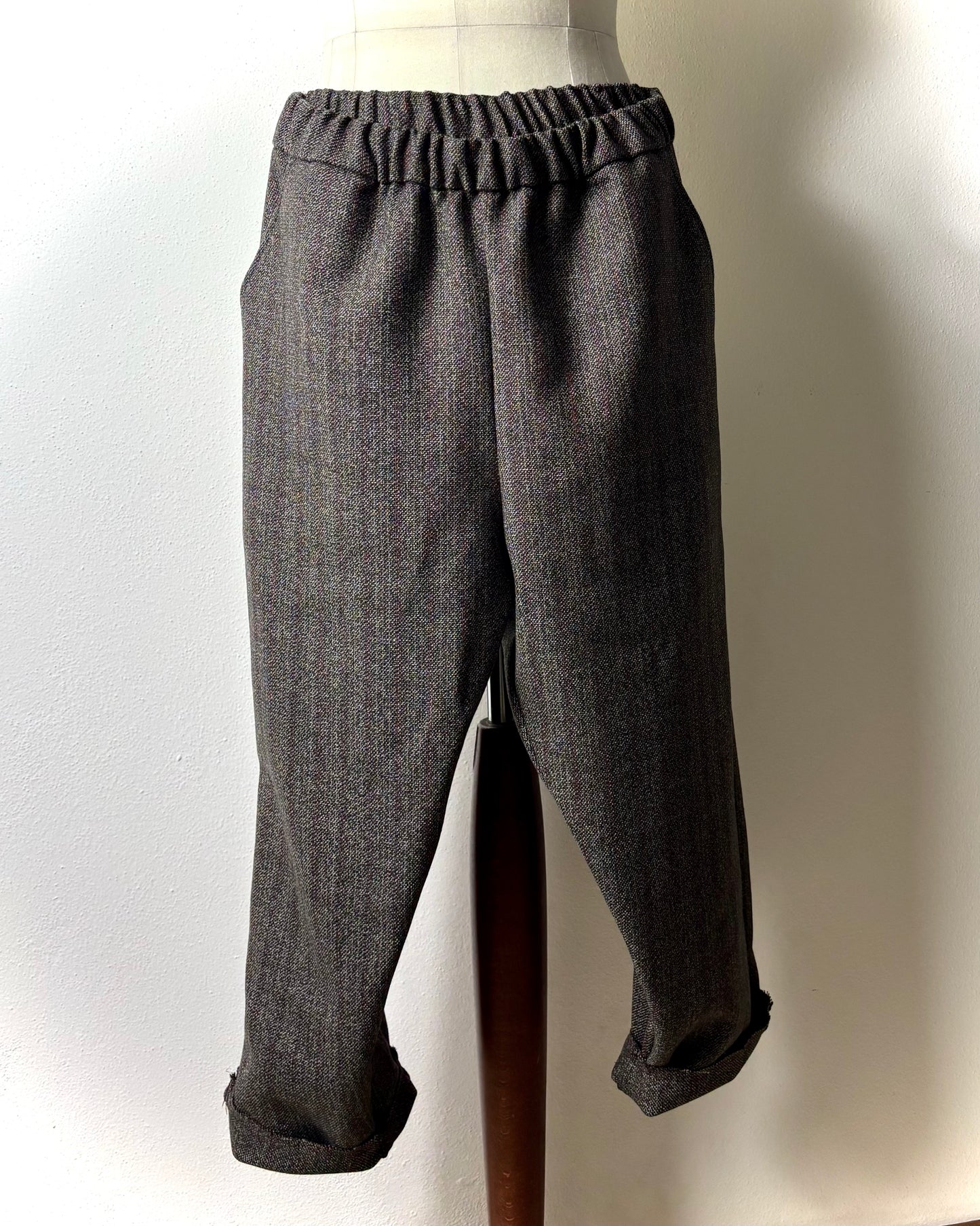 Pantaloni in tweed vintage