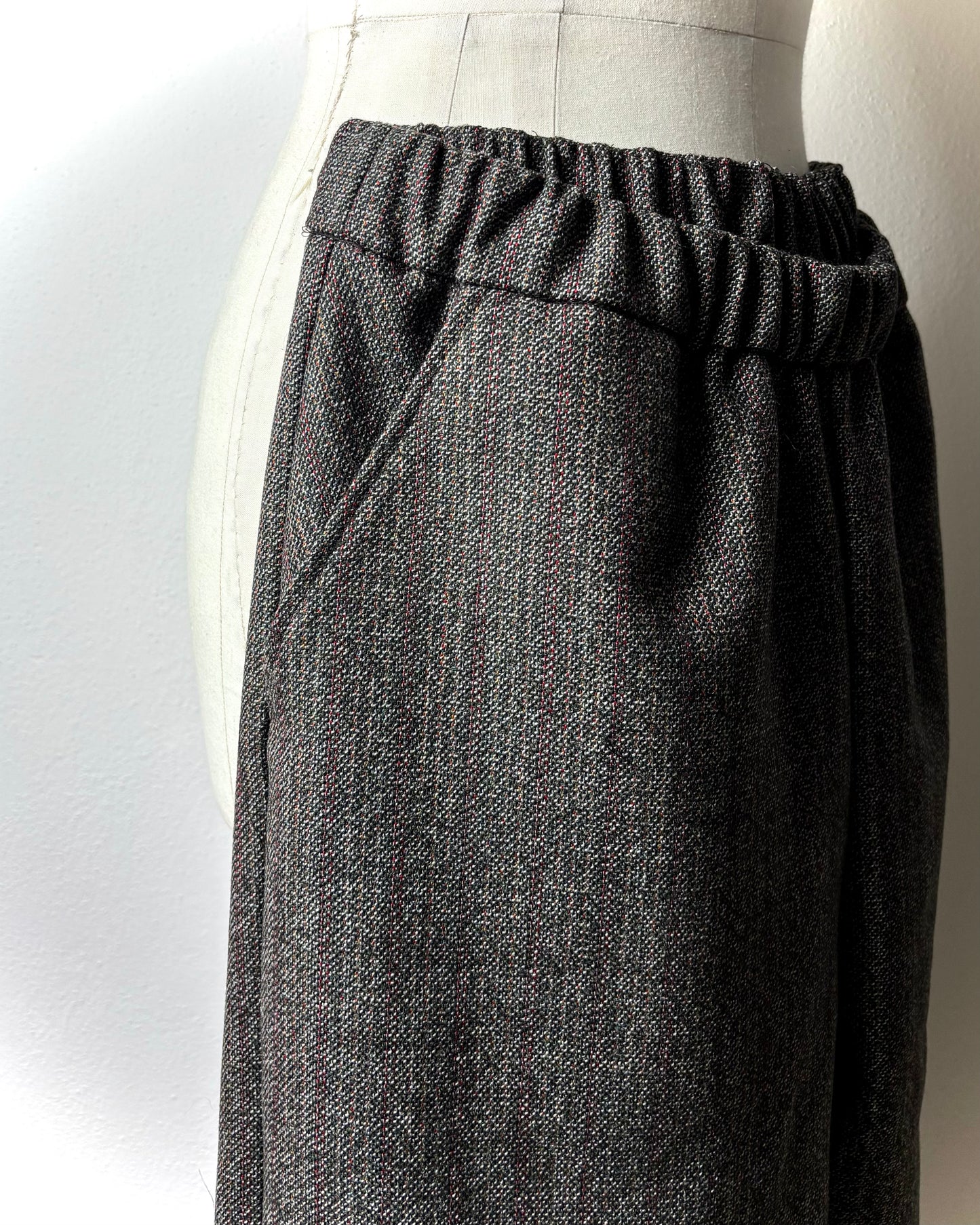 Pantaloni in tweed vintage