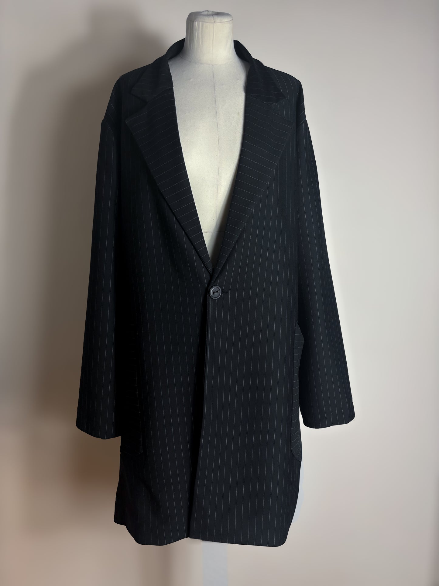 Giaccone oversize in Jersey punto Milano